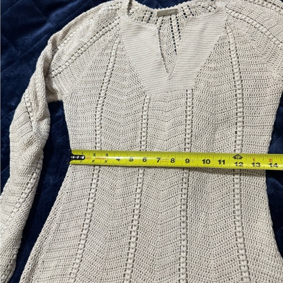 J. Crew Cream V-Neck Sweater - Picture 8 of 12